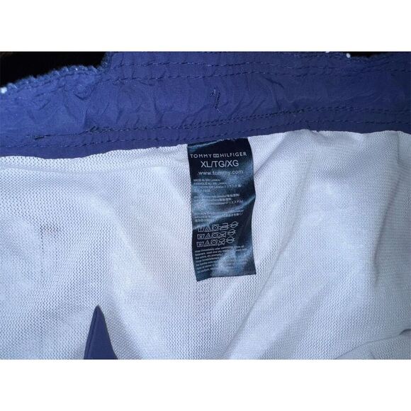Tommy Hilfiger Men's‎ Circle Print Swim Trunk Shorts Blue Size XL - Picture 6 of 8